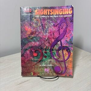 Sightsinging Music Method Vocal Training Book Spring Study Guide PB Singers
